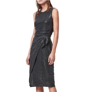 All Saints Allegra Shimmer Dress